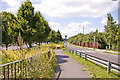 Footpath to bridge over North Circular Road