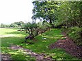 Disused lane, Gwar-cwm, Llanwnnen