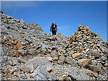 NY2110 : Towards the summit of Great Gable by michael ely