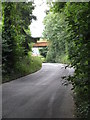 Approaching Bromyard station