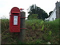 Postbox with floral display