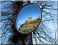 Reflection of Shipbrook Hill farmhouse