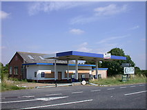 TL3752 : Closed petrol station on A603 by Keith Edkins