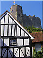 Lewes Castle from the High Street, Lewes