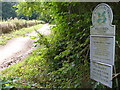 Entering Polesden Lacey Estate