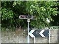 Timberland Trail/ Trans-pennine Trail - Signs in Old Tankersely