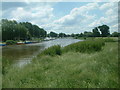 Approaching Tewkesbury on the Avon