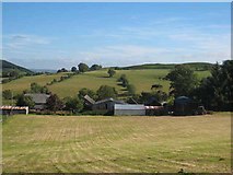 SJ0714 : Brynmawr Farm, near Dolanog by Oliver Dixon