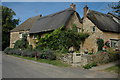 Thatched cottages in Kingham