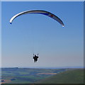 SY9378 : Paragliding off Swyre Head by Jim Champion