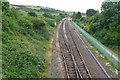 Railway track, Maiden Newton