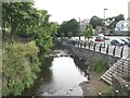 Afon Cefni below the Stryd y Bont bridge