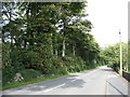 The Penmynydd Road (B 5420) on the eastern outskirts of Llangefni