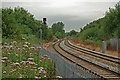 Railway line near St Helens