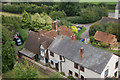 Cottages to south west viewed from church tower.