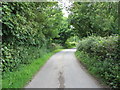 The bridge over the railway cutting at Lon Cogfryn