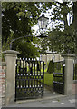 Church gates, Hambleton