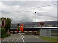 Level crossing near Botany Bay Farm