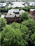 SK5639 : View from Nottingham Castle Terrace by David Lally