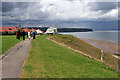 Cliff top above Whitby Sands