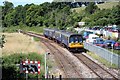 Approaching Crediton station