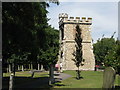 The churchyard of St Margaret