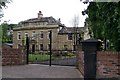 Entrance to Burrowlee House, Hillsborough