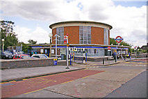 TQ2992 : Arnos Grove Station, Bowes Road, London N11 by Christine Matthews