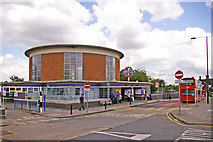 TQ2992 : Arnos Grove Station, Bowes Road, London N11 by Christine Matthews