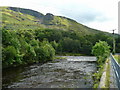 Confluence of the Twrch with the Tawe