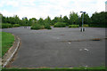 Eerily Empty Car Park