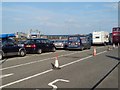 Vehicles queueing for the ferry, Craignure