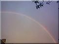 Rainbow from street level