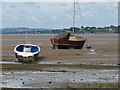 Exe estuary at low tide