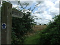 Bridleway sign