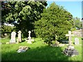 Top end of the churchyard, Giggleswick