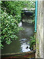 Mearley Brook as it flows along Stalwart Carpet Works