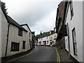 Looking up Church Street, Dunster