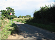 TG2909 : View east along Smee Road by Evelyn Simak