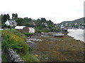 Tarbert: shoreline and castle