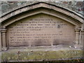 Memorial, Hathern Parish Church