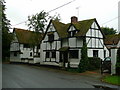 Timber-framed houses in North Moreton