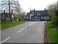 Main road junction at Church Lench - 1