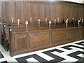 Choir stalls at St Vedast alias Foster