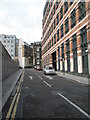 Looking northwards up Blackfriars Lane