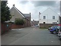 Looking up Riflemans Lane to St Thomas