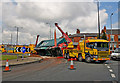 Overturned Lorry