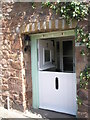 Charming doorway at Dunster