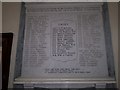 War Memorial, Tullylish Presbyterian Church