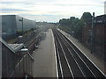 West Ealing railway station, platforms from footbridge